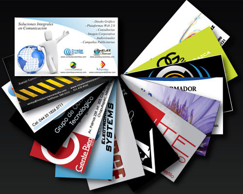Impresos papelería comercial tarjetas presentacion alta calidad y creatividad
